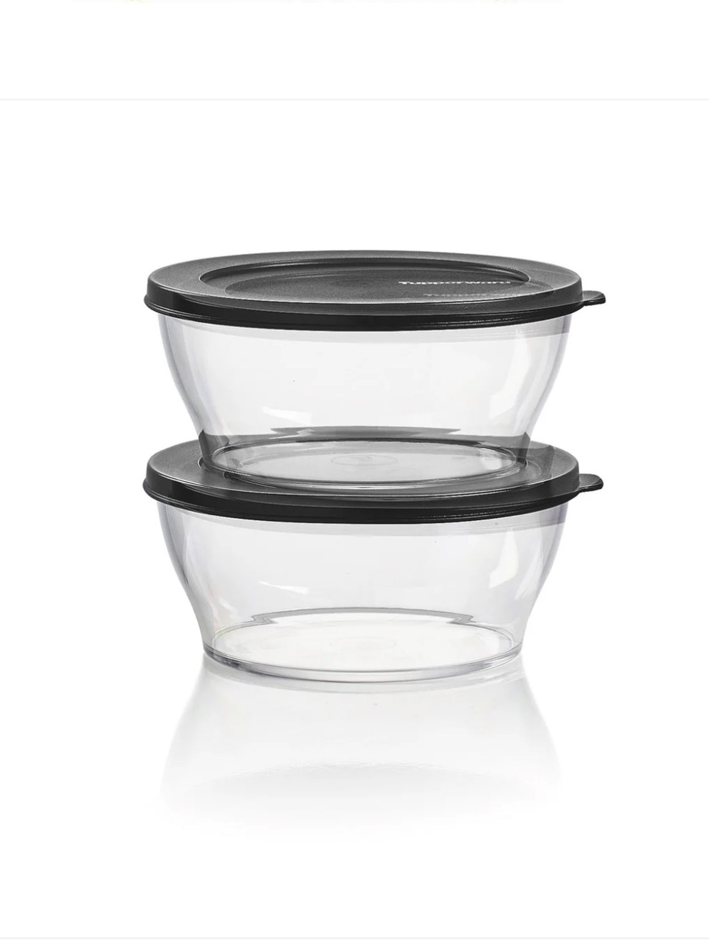 Tupperware Clearly Elegant Small Plastic Food Storage (2)